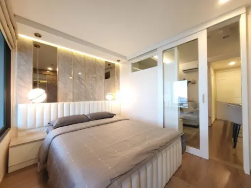 Condo for sale, U Delight Residence, Riverfront Rama 3, beautiful, good condition, can't miss it, book now!