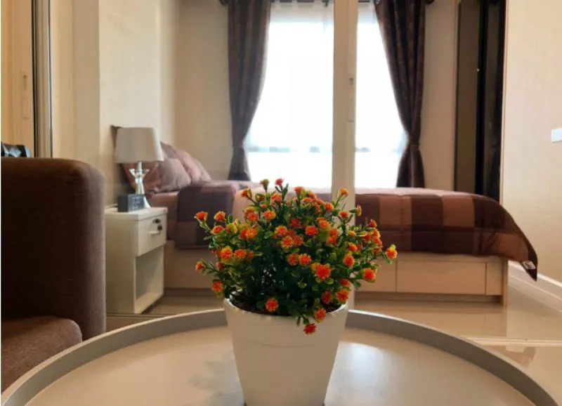 ให้เช่าคอนโด JW condo ดอนเมือง ตกแต่งสวยมากกๆ เฟอร์นิเจอร์ใหม่เอี่ยม ทีวีจอใหญ่ พร้อมกับโซฟานุ่มๆ
