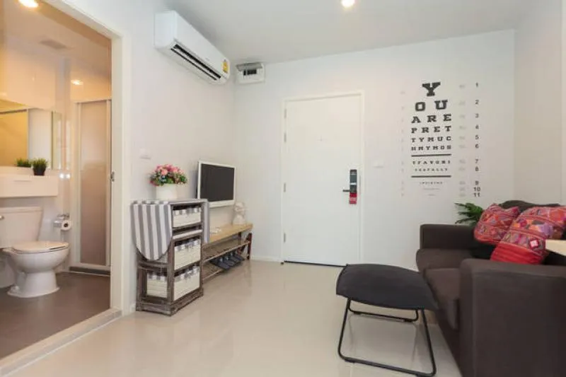 Condo for rent, Aspire Rama 9, beautiful decoration, fully furnished and electrical appliances