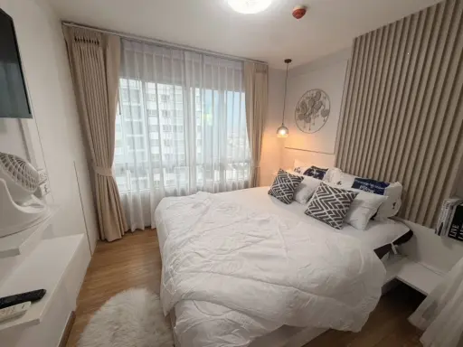 ให้เช่า The Trust Residence Ratchada-Rama 3 ห้องน่าอยู่ เฟอร์ครบ ชั้นสูงวิวเมือง รีบจองเลย images