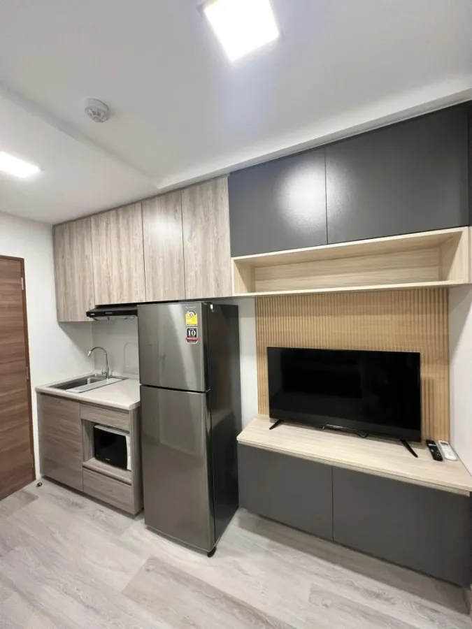 For sale, for rent, Plum Condo Saphan Mai Station, 2nd floor, Private zone, no room opposite, plus very comfortable, book now.