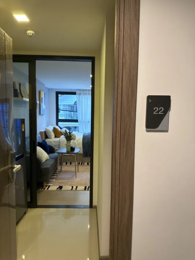 For rent!! The Move Pradipat, 2nd floor, fully furnished, ready to move in. Don't miss out!!