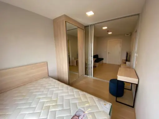 plum condo rangsit Alive 1 ให้เช่า ห้องแต่งเรียบง่าย สบายตา กั้นห้องเป็นสัดส่วน ลงตัวสุดๆ ห้ามพลาด images