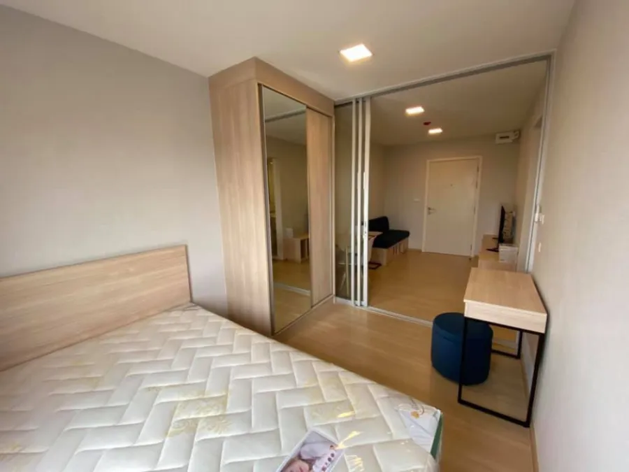 plum condo rangsit Alive 1 ให้เช่า ห้องแต่งเรียบง่าย สบายตา กั้นห้องเป็นสัดส่วน ลงตัวสุดๆ ห้ามพลาด