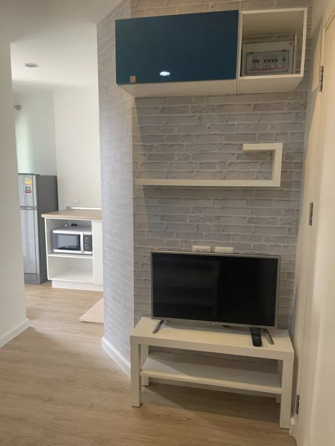 For sale: Lumpini Onnut 46, Building C2, 4th floor. Garden view, bright and airy. Beautiful, clean room with IKEA furniture and complete appliances. B