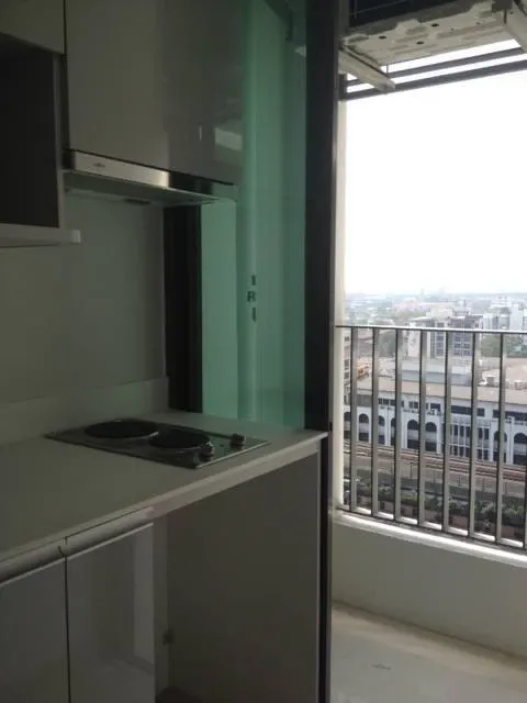 Condo for rent, Ideo Mobi Sukhumvit, studio room, 12th floor, pool view, fully furnished, electrical appliances, book now!