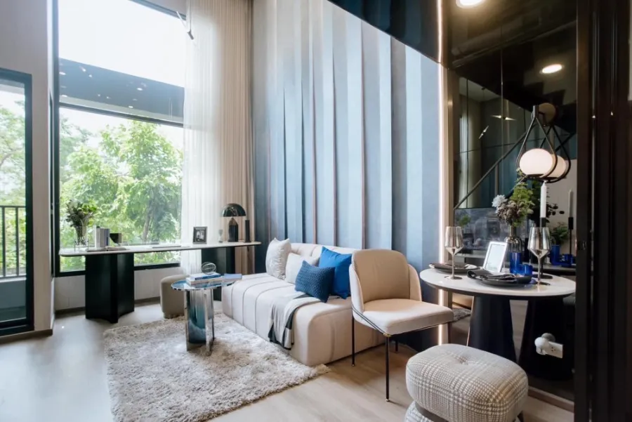 ขายดาวน์ โซ ออริจิ้น เกษตร อินเตอร์เชนจ์ วิวสวน ชั้น 8 ห้อง DUO Space 2 ชั้น สนใจรีบจองเลยจ้า