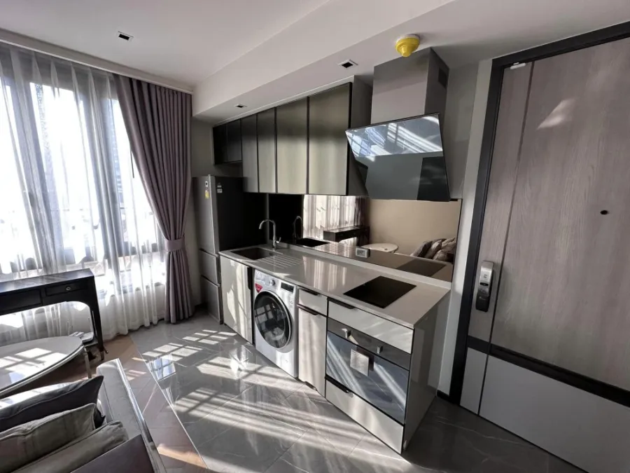 Condo for sale and rent, The Reserve Sukhumvit 61, 5th floor, corner room with privacy Complete in one place, buy now.