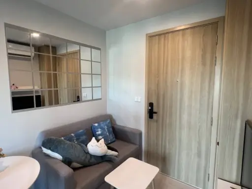 ให้เช่า Nue Connex Condo Don Mueang 1 ห้องนอน 1 ห้องน้ำ ตกแต่งคุมโทน มาพร้อมสิ่งอำนวยความสะดวกครบครัน จองเลย images