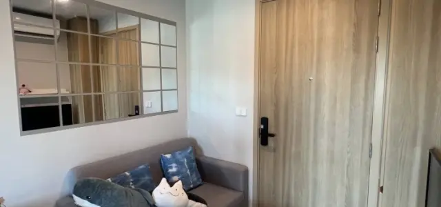ให้เช่า Nue Connex Condo Don Mueang 1 ห้องนอน 1 ห้องน้ำ ตกแต่งคุมโทน มาพร้อมสิ่งอำนวยความสะดวกครบครัน จองเลย images
