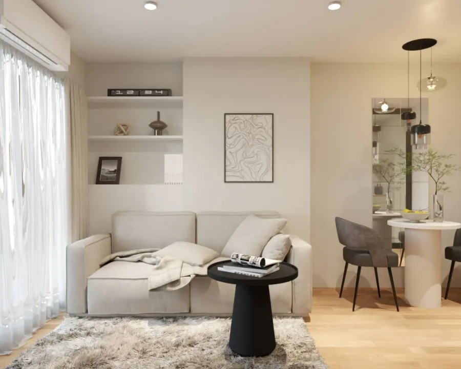 Condo for rent, Lumpini Ville Prachachuen Pongphet 2, ready to move in, spacious and comfortable. Book now!