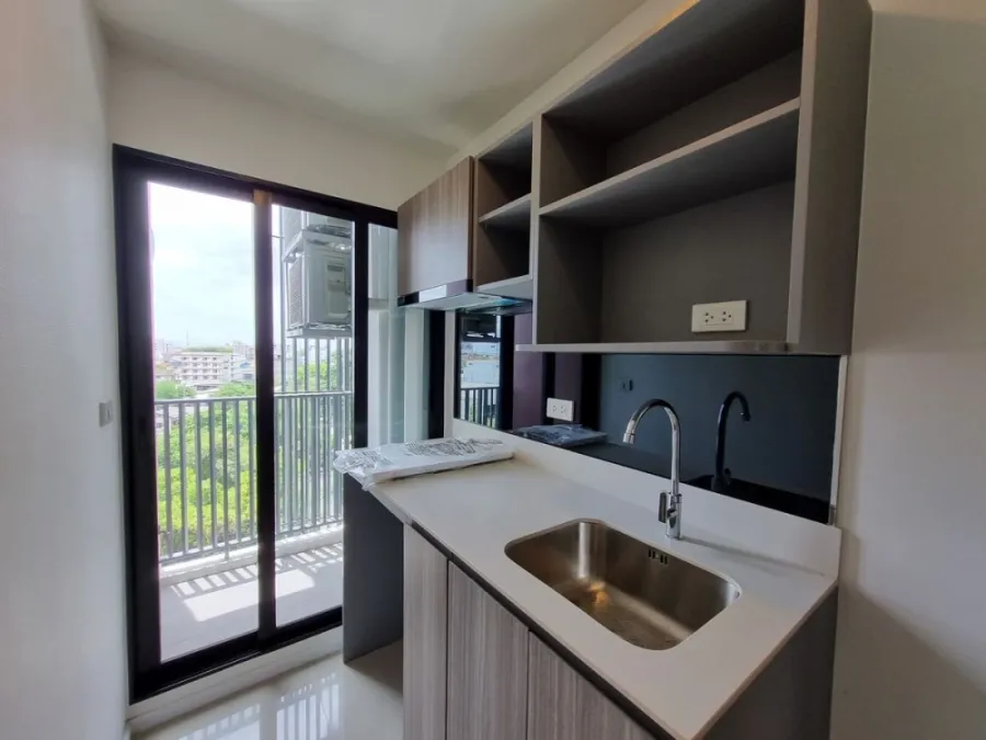 For rent: The Origin Ramintra 83 Station, 6th floor, fully furnished unit. Very livable! Book now, don't miss out!