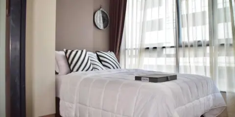ขาย/เช่า Brown Condo Huaikwang ห้องตกแต่งอย่างดี ซื้ออยู่เองหรือปล่อยเช่าก็คุ้มสุดๆ ไม่จองไม่ได้แล้ว
