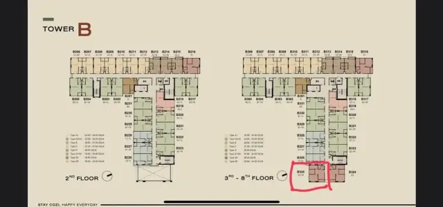 ขายดาวน์ Cozi bts สะพานใหม่ มี 1 ห้องนอนใหญ่ และ 1 ห้องนอนเล็ก กั้นห้องแบ่งโซนชัดเจน ต้องจัดแล้ว images