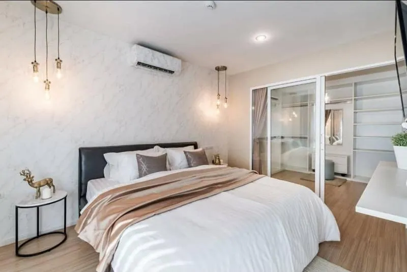 For rent แฮปปี้ คอนโด ลาดพร้าว 101 ห้องแต่งสวยมากก เฟอร์แน่น เลี้ยงสัตว์ได้ ราคานี้ต้องรีบเลยย