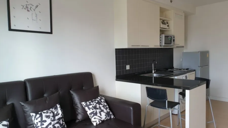 For rent, The Seed Mingle Sathorn-Suanplu, 30th floor, open and airy view. Complete set of furniture, hurry and reserve now.