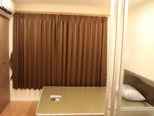 For rent, Lumpini Ville Ramkhamhaeng 60/2, 22nd floor, separated rooms, fully furnished, ready to move in, book now, urgent.