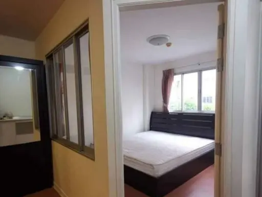 For rent, LPN Condo Town Rattanathibet, 1 bedroom, 1 bathroom, good price, fully furnished, complete electric appliances, hurry up