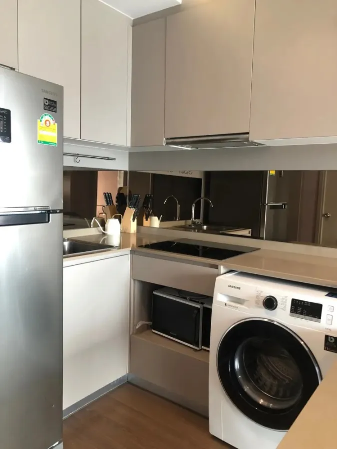 For rent, Ideo Sukhumvit 93, city view, spacious room, 2 bedrooms, good furniture. Like this, you must reserve it quickly.