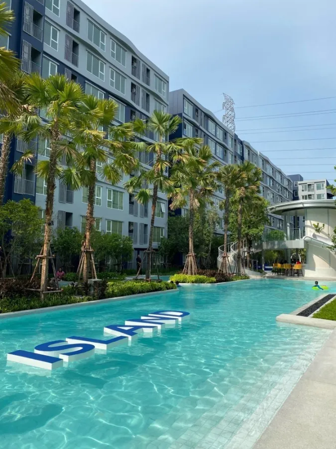 ขายดาวน์ เคฟ ทาวน์ ไอส์แลนด์ 1 ห้องนอน 1 ห้องน้ำ ชั้น 5 สูงกำลังดี ราคาอย่างโดน รีบมาจอง