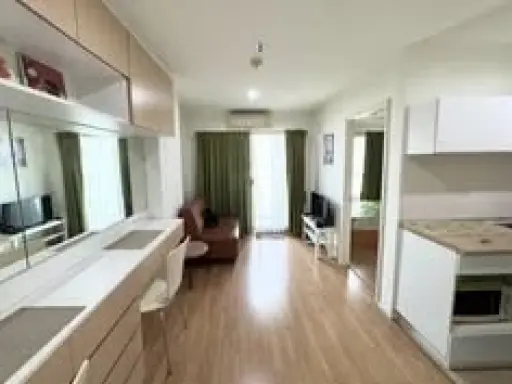 For sale: Lumpini Ville Sukhumvit 77/2, 1 bedroom, 1 bathroom, good location, fully furnished. Good like this, hurry and reserve now.