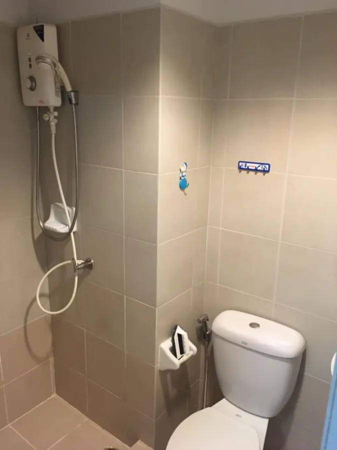 Plum Condo Ladprao 101 for rent, Studio room, fully furnished. You can carry your bag in.