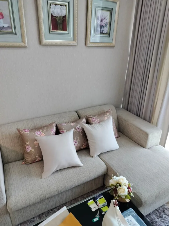 ให้เช่า!! คอนโด ริทึ่ม สุขุมวิท 50 ชั้น 12 ตึก A ห้องกว้างขวางน่าอยู่ เฟอร์นิเจอร์ครบ จองเลย!!