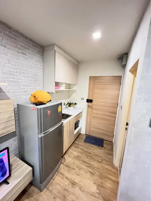 For rent H2 Ramintra 21 ห้องกั้นแยกเป็นสัดส่วน แบ่งโซนลงตัว ติดวอลเปเปอร์ทั้งห้อง จองเลย