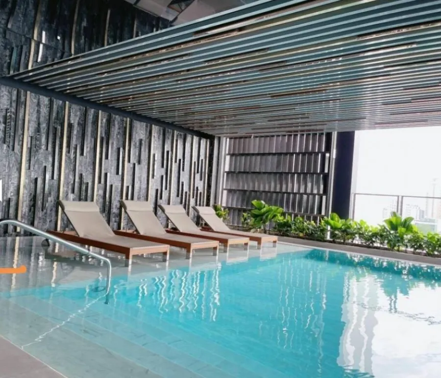 For rent, Ideo Ratchada-Sutthisan, 22nd floor, good view, no block, built-in furniture, nice room, can't reserve anymore