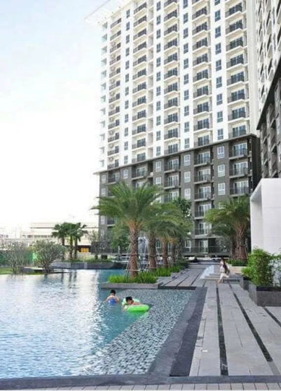 ด่วน!! ขาย/เช่า คอนโด The Parkland Srinakarin Lakeside เฟอร์ครบ ราคาย่อมเยาว์ พลาดแล้วจะเสียใจ!!