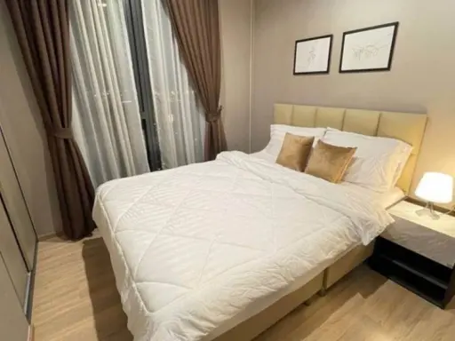ว้ายย ห้องสวยมาก แต่งครบพร้อมอยู่ ลากกระเป๋าเข้าอยู่ได้เลย ที่ เดอะ เบส การ์เดน - พระราม 9 ให้เช่า