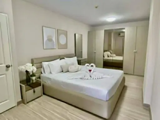 ให้เช่า Supalai City resorts Ratchada-Huaykwang ห้องพร้อมอยู่ เฟอร์พร้อม จองเลย