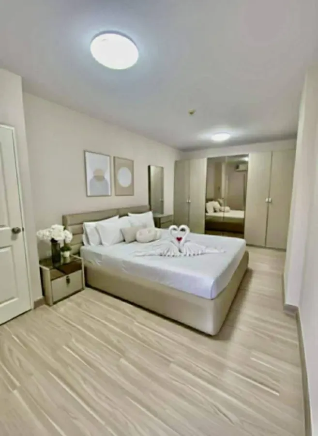 ให้เช่า Supalai City resorts Ratchada-Huaykwang ห้องพร้อมอยู่ เฟอร์พร้อม จองเลย