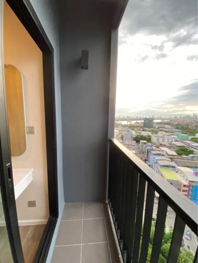 For rent!! Condo Modiz Sukhumvit 50, 17th floor, Building B, fully furnished, ready to move in. Don't miss it!!