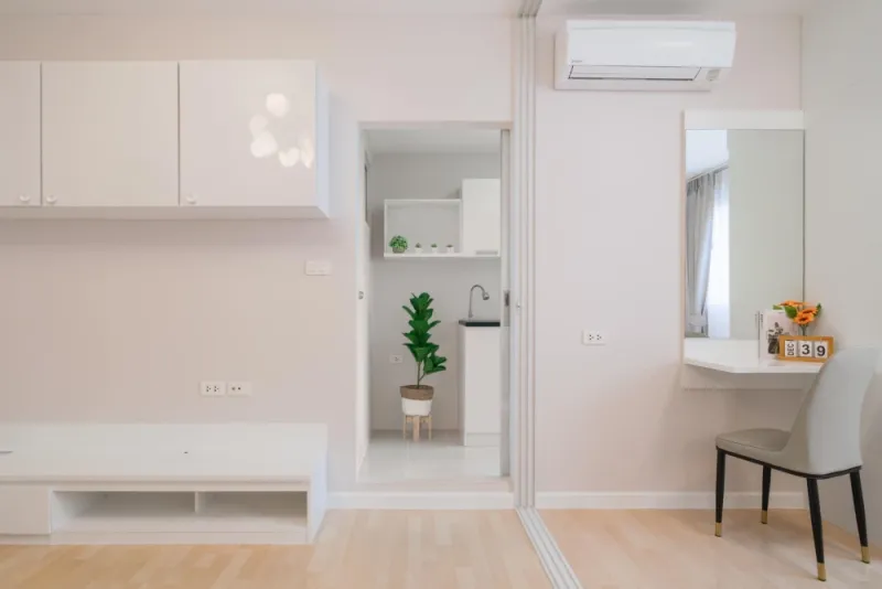 ขาย D Condo Ramindra ห้องน่าอยู่ ตกแต่งคุมโทน มาพร้อมเฟอร์ครบครัน ดีแบบนี้ห้ามพลาด