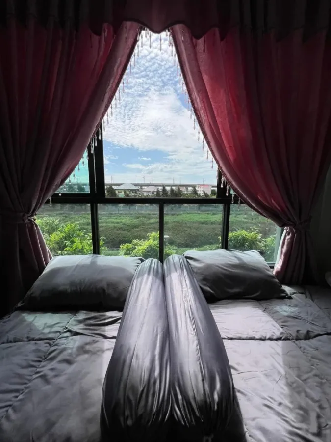 For rent Atmoz Kanaal Rangsit ห้องแต่งน่าอยู่ สิ่งอำนวยความสะดวกครบครัน รีบมาจับจองเลย