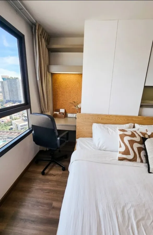 Condo for rent, Ideo Sukhumvit 93, corner unit, quiet, private, beautiful city view, fully furnished, beautifully decorated, ready to move in.