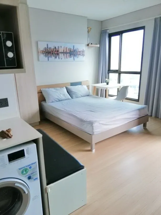 ให้เช่า ลุมพินี สวีท ดินแดง - ราชปรารภ ห้องชั้น 14 Studio วิวเมือง มาพร้อมสิ่งอำนวยความสะดวก จองเลย