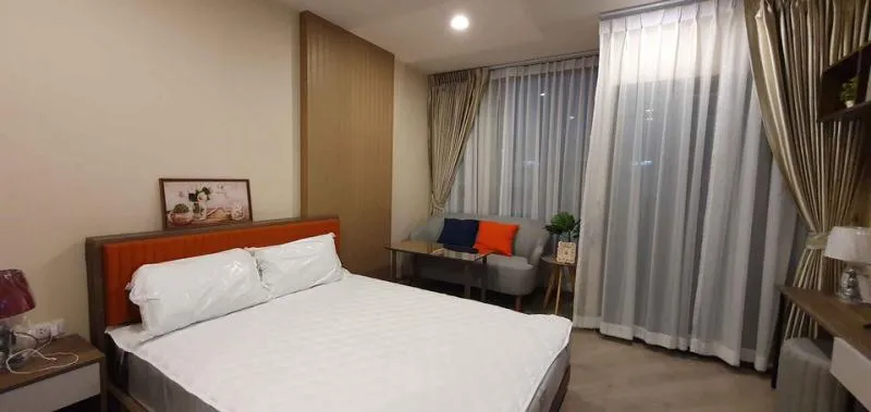 Condo for rent, The Base Saphan Mai, nice room, fully furnished, complete with electrical appliances, great price, hurry up and reserve it.