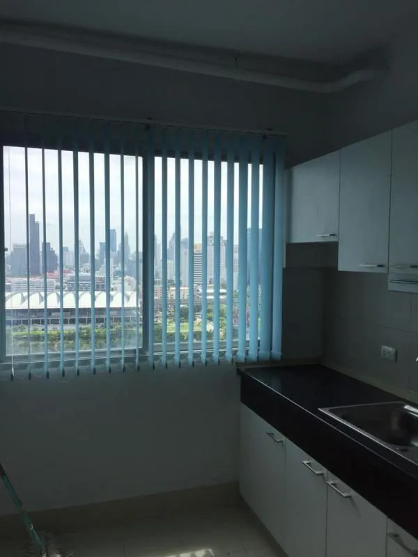 Very good!** For rent Supalai Park Asoke-Ratchada** High floor, Airport link view, fully furnished, do not rush to reserve, you will miss it!!