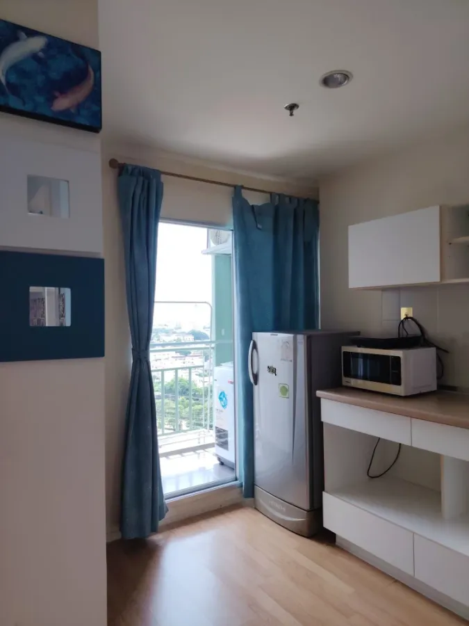 For rent Lumpini Ville Prachachuen - Phongphet 2 rooms ready to move in, high floor, fully furnished, affordable price. Good like this, if you don't b