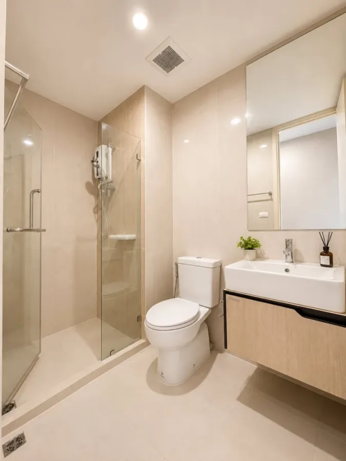 ขาย The Parkland Phetkasem-Thapra ชั้น 15 ห้องมุมมองโปร่ง แสงธรรมชาติดี ห้องกว้าง แต่งครบ รีบจองเลย