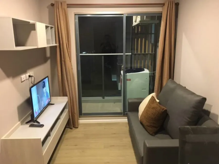 For Rent ริล คอนโด รังสิต 1 ห้องนอน 1 ห้องน้ำ พร้อมเครื่องซักผ้าในตัว มีครบขนาดนี้ต้องจองแล้วจ้า