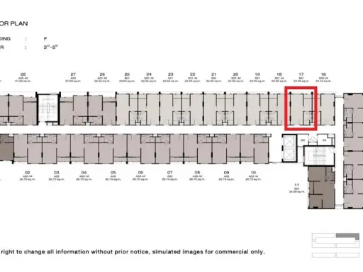 ขายดาวน์ นิว ครอส คูคต สเตชัน ตึก F ชั้น 3 Fully Furnished แต่งครบ สนใจรีบจับจองเลยจ้า images