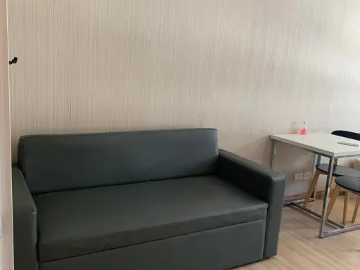 For rent, Plum Condo Phaholyothin 89, large room, size 28 sq.m., fully furnished with built-in washing machine, book quickly