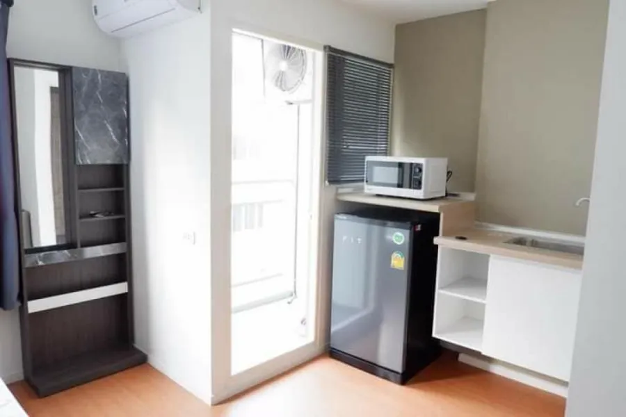For rent, Lumpini, Township, Rangsit, Khlong 1, beautiful room, clean, good atmosphere, fully furnished, book quickly.