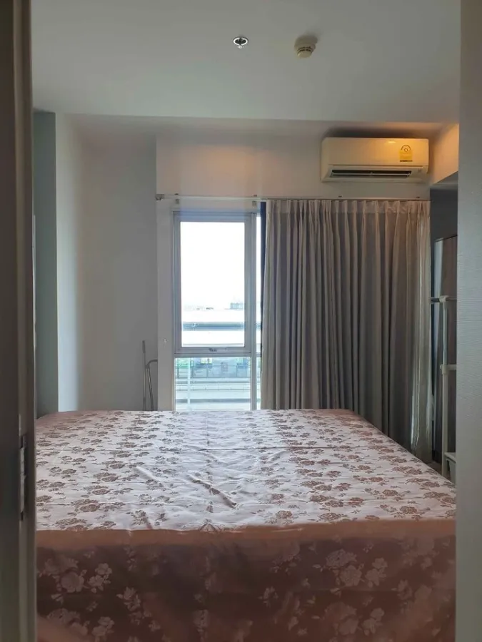 Condo for rent, The Key Chaengwattana, 6th floor, not very high, spacious room, great view, you shouldn't miss it.