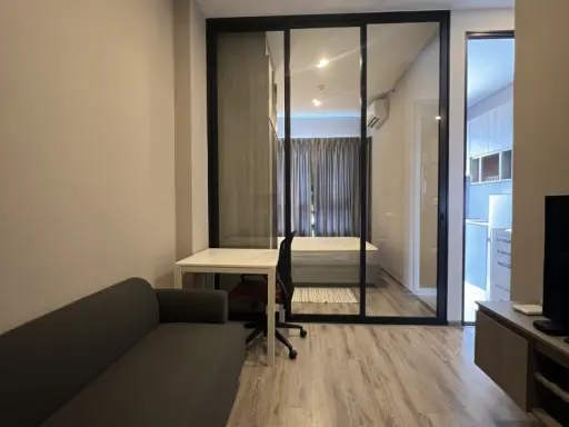ให้เช่า Knightsbridge Prime Onnut 1 ห้องน้ำ 1 ห้องครัว แบ่งสัดส่วนชัดเจน วิวดี ไม่มีตึกบัง จองเลย images