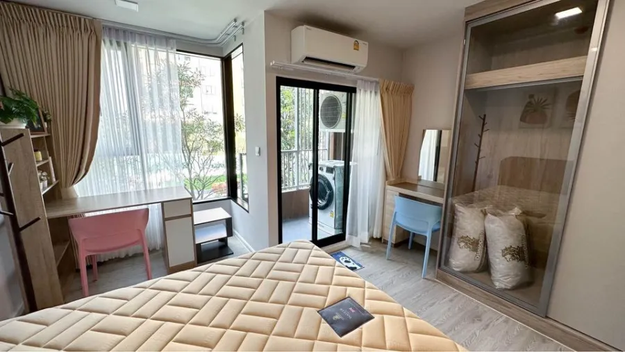 ให้เช่า Kave Town Colony ห้องสวย น่าอยู่ ตกแต่งอย่างดี วิวสวนสวย ไม่จองพลาดมาก ด่วนๆ