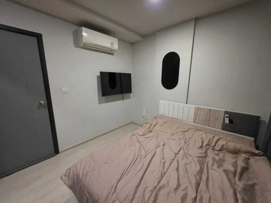 Condo for rent, sale, The Tree Din Daeng - Ratchaprarop, nice room, dark tones, fully furnished, great price, don't miss it